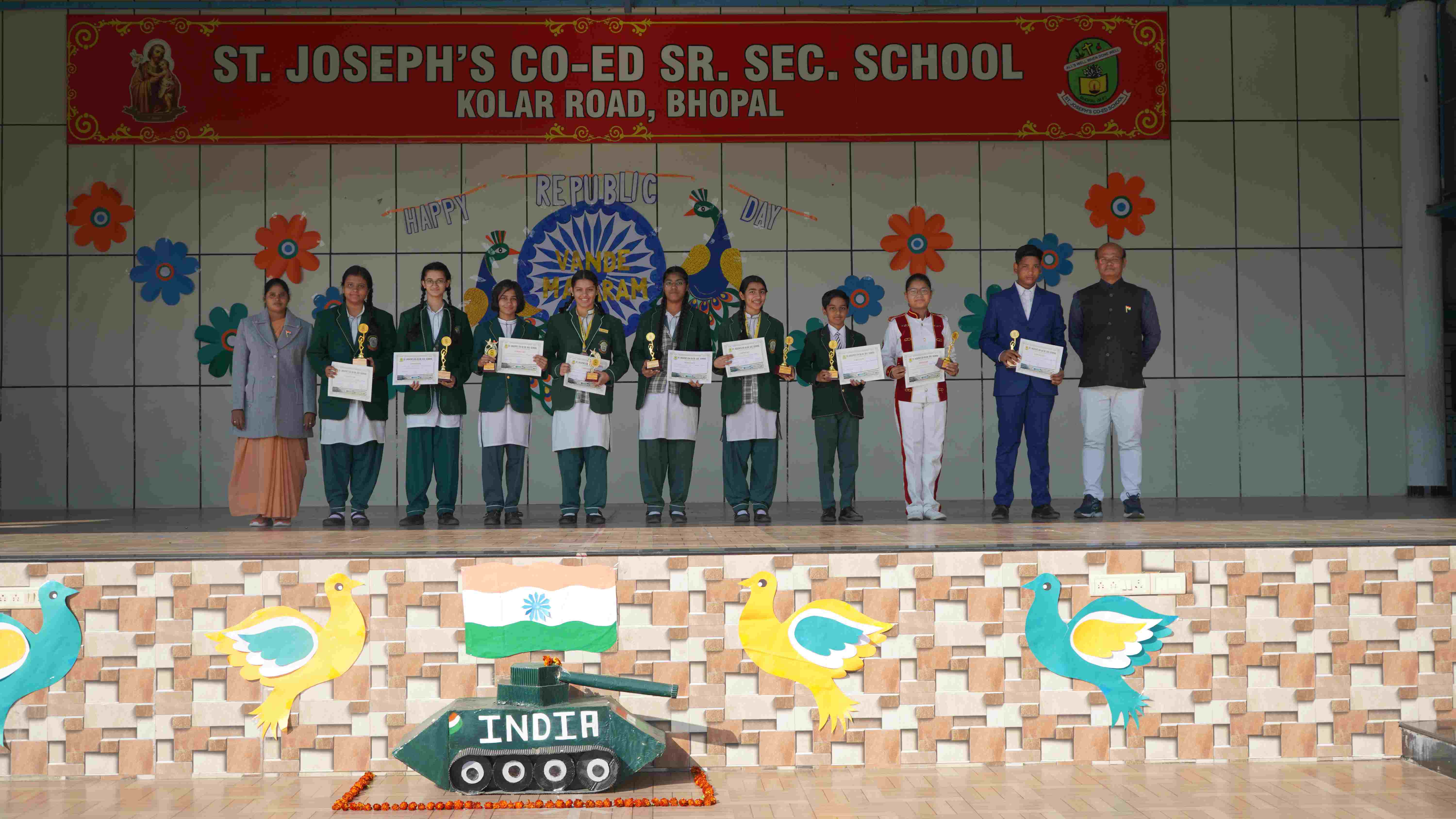 HUNDRED PERCENT ATTENDANCE AWARD