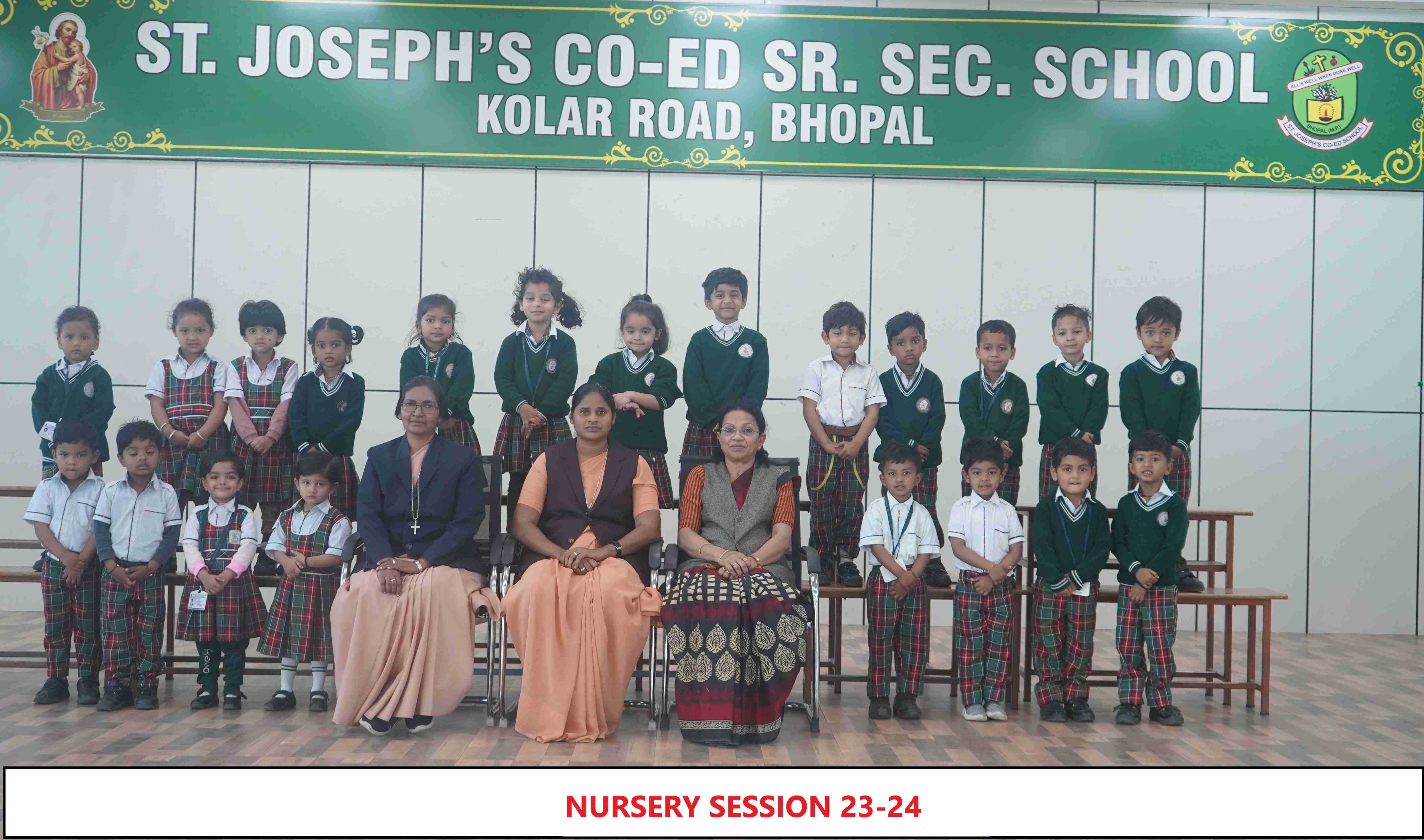 Group Photograph Nursery, KG-I and KG-II