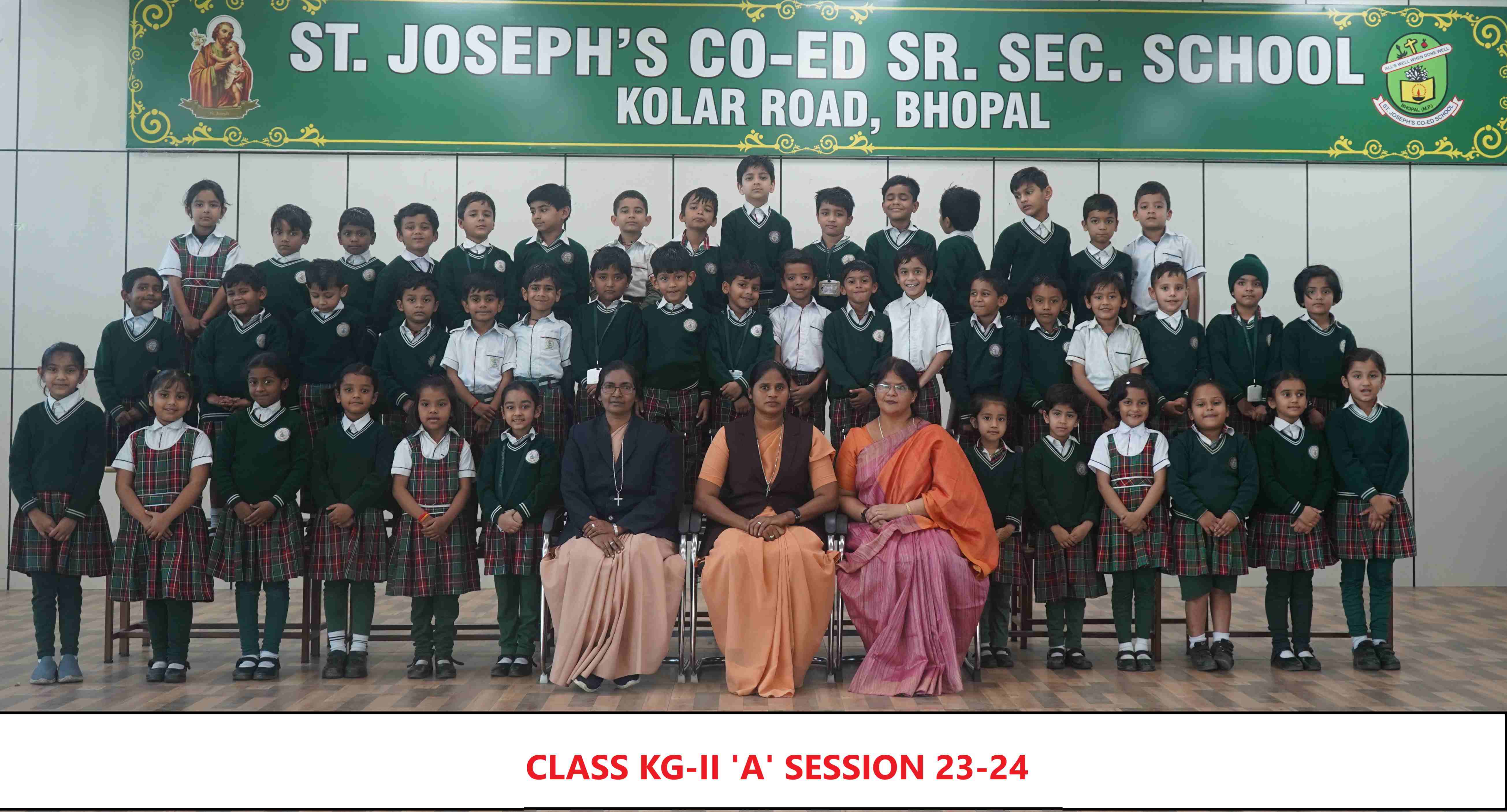 Group Photograph Nursery, KG-I and KG-II