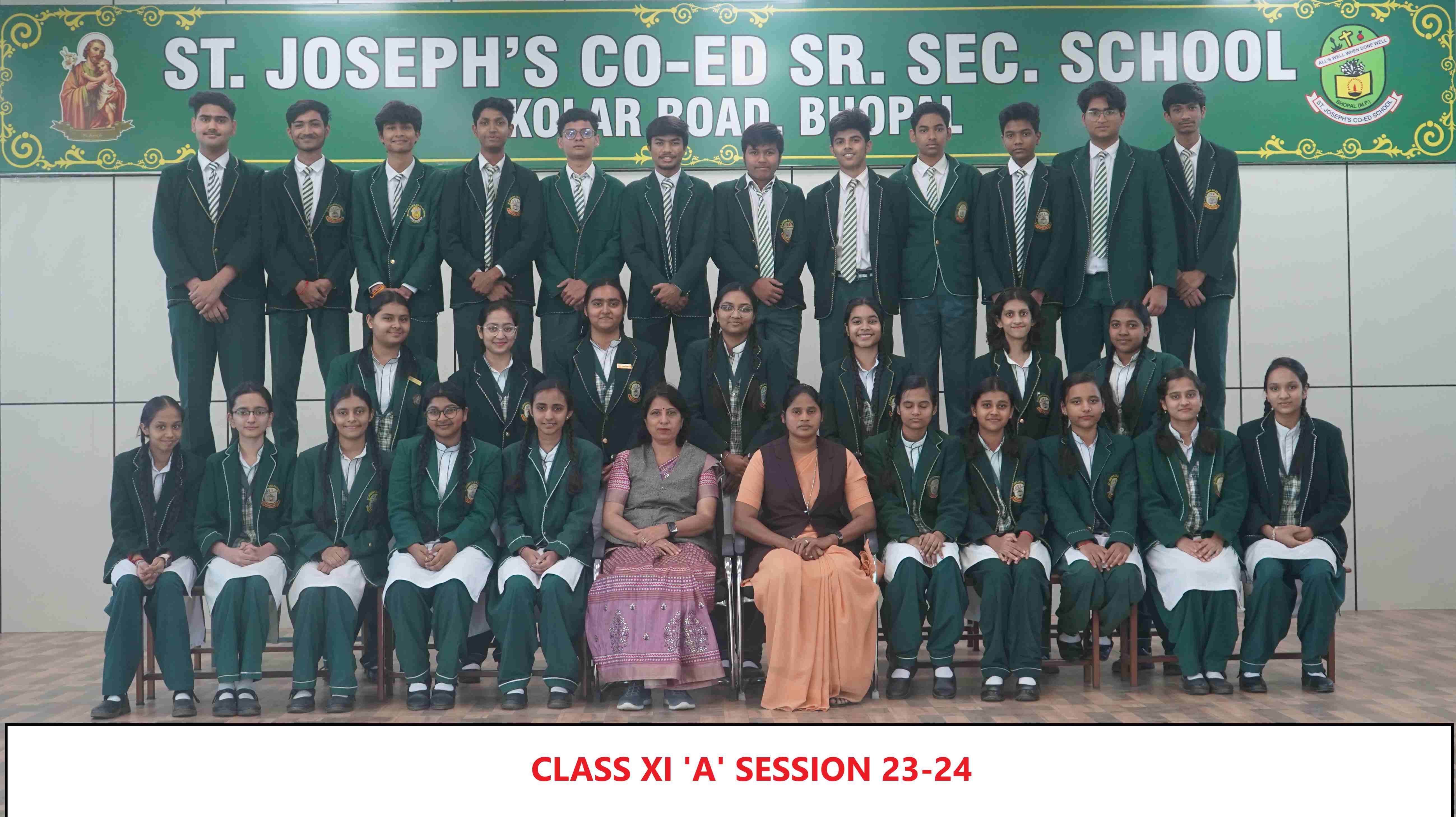 Group Photograph Class IX and XI