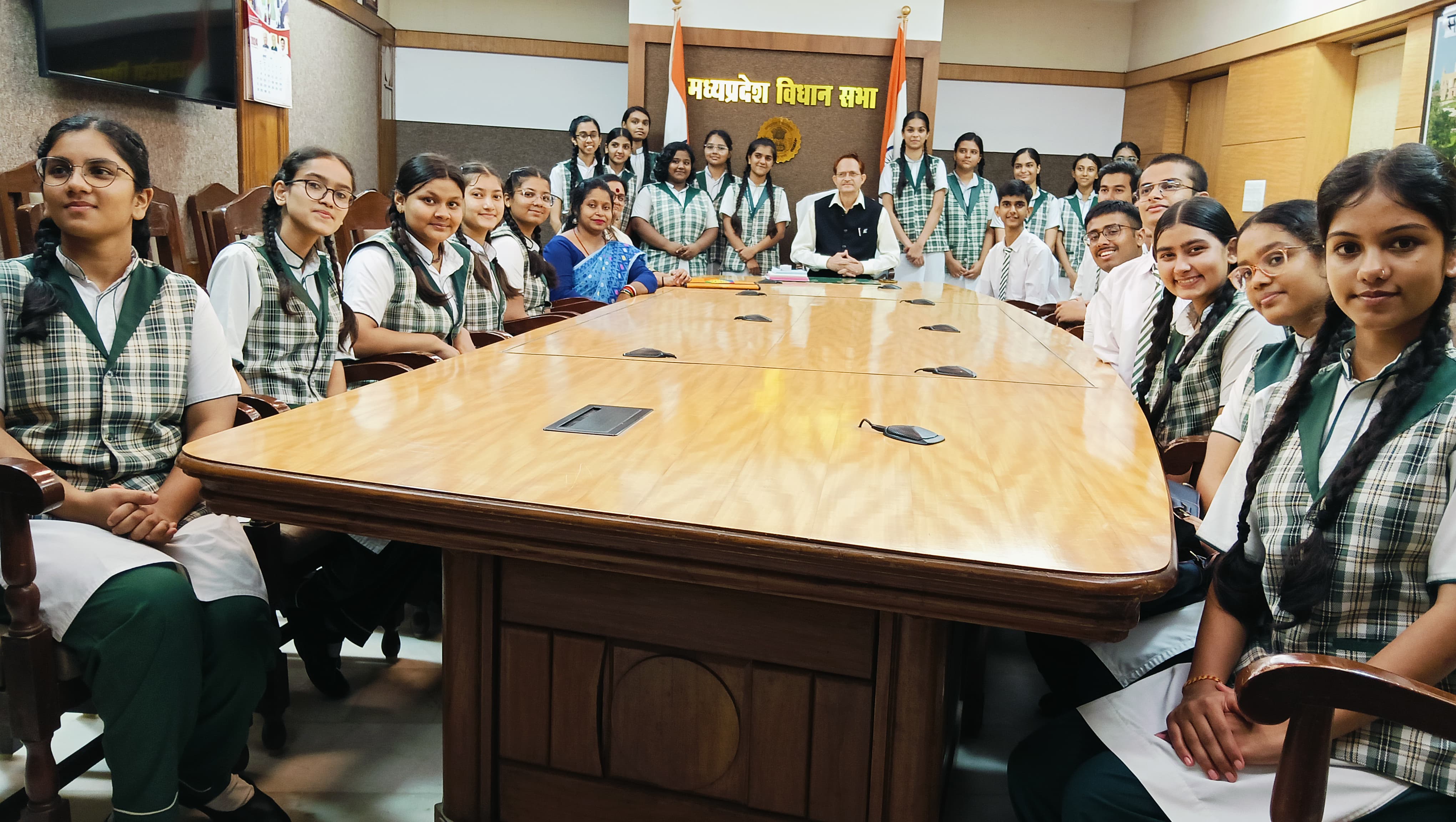 Visit to MP Vidhan Sabha